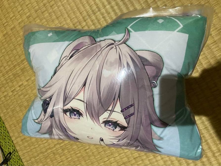 ホロライブ ねぽらぼ ビッグクッション 獅白ぼたん gigo限定
